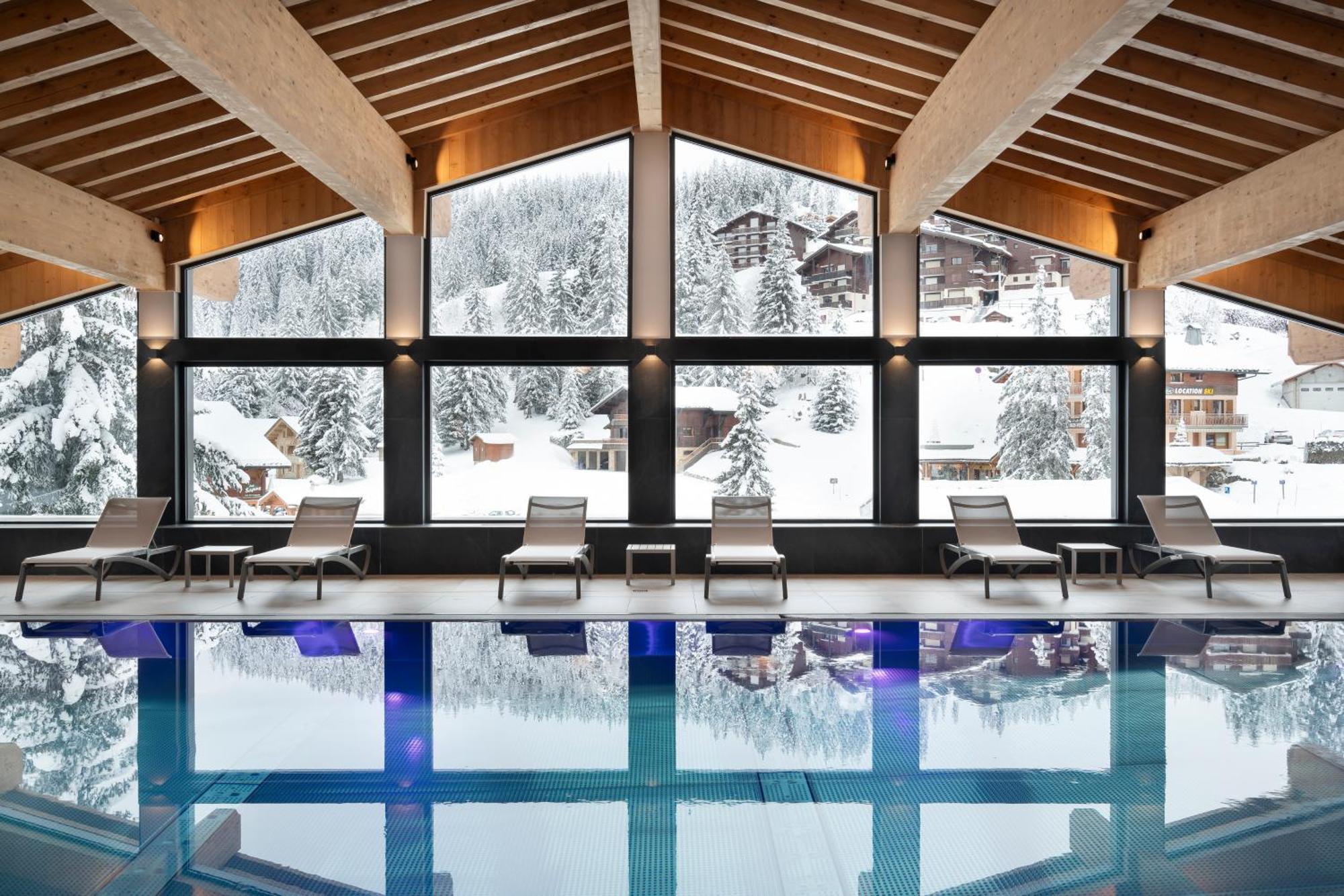Mgm Hotels & Residences - Residence Le Hameau De L'Ours Manigod Exterior foto
