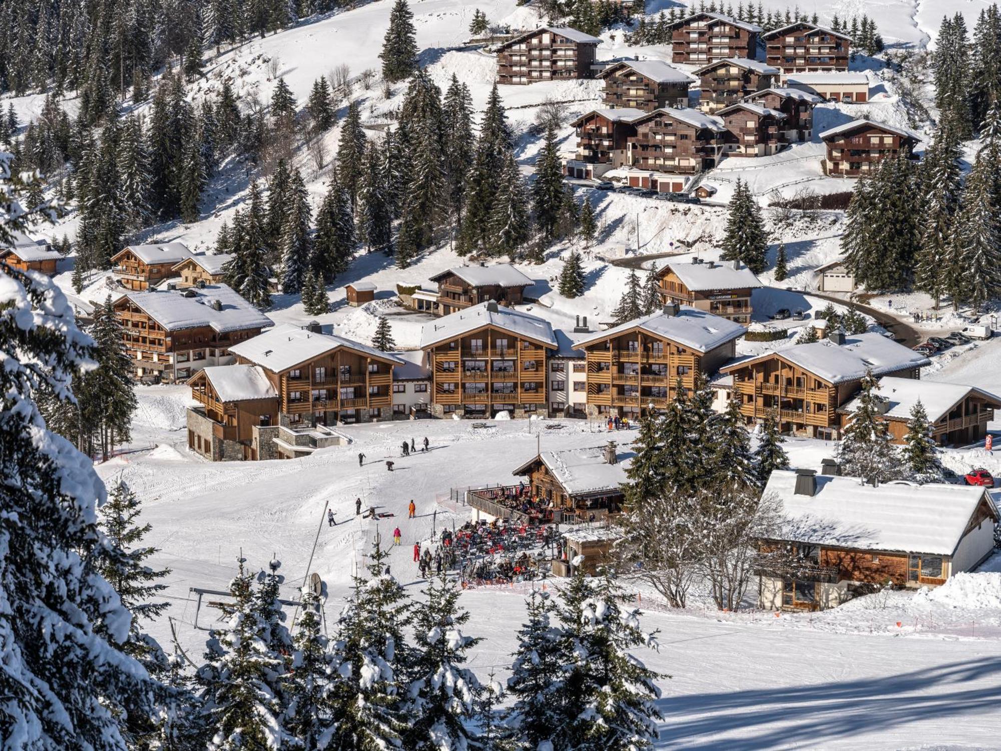 Mgm Hotels & Residences - Residence Le Hameau De L'Ours Manigod Exterior foto